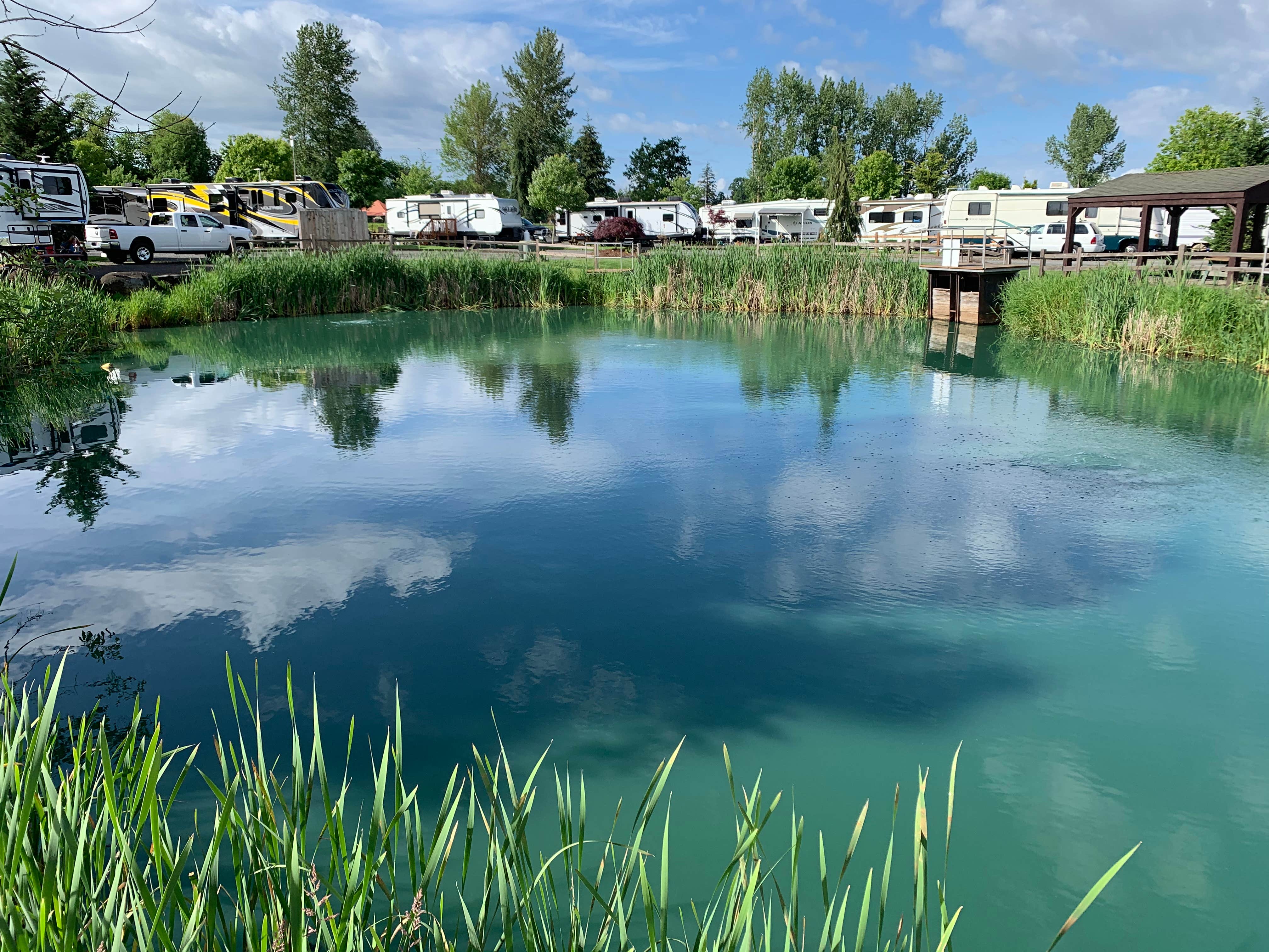 Camping near Hee Hee Illahee RV Resort: Silver Spur RV Park & Resort, Silverton, Oregon