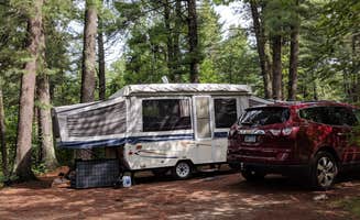 Gina G.'s photo of rv camping at Bear Head Lake State Park Campground near Superior National Forest