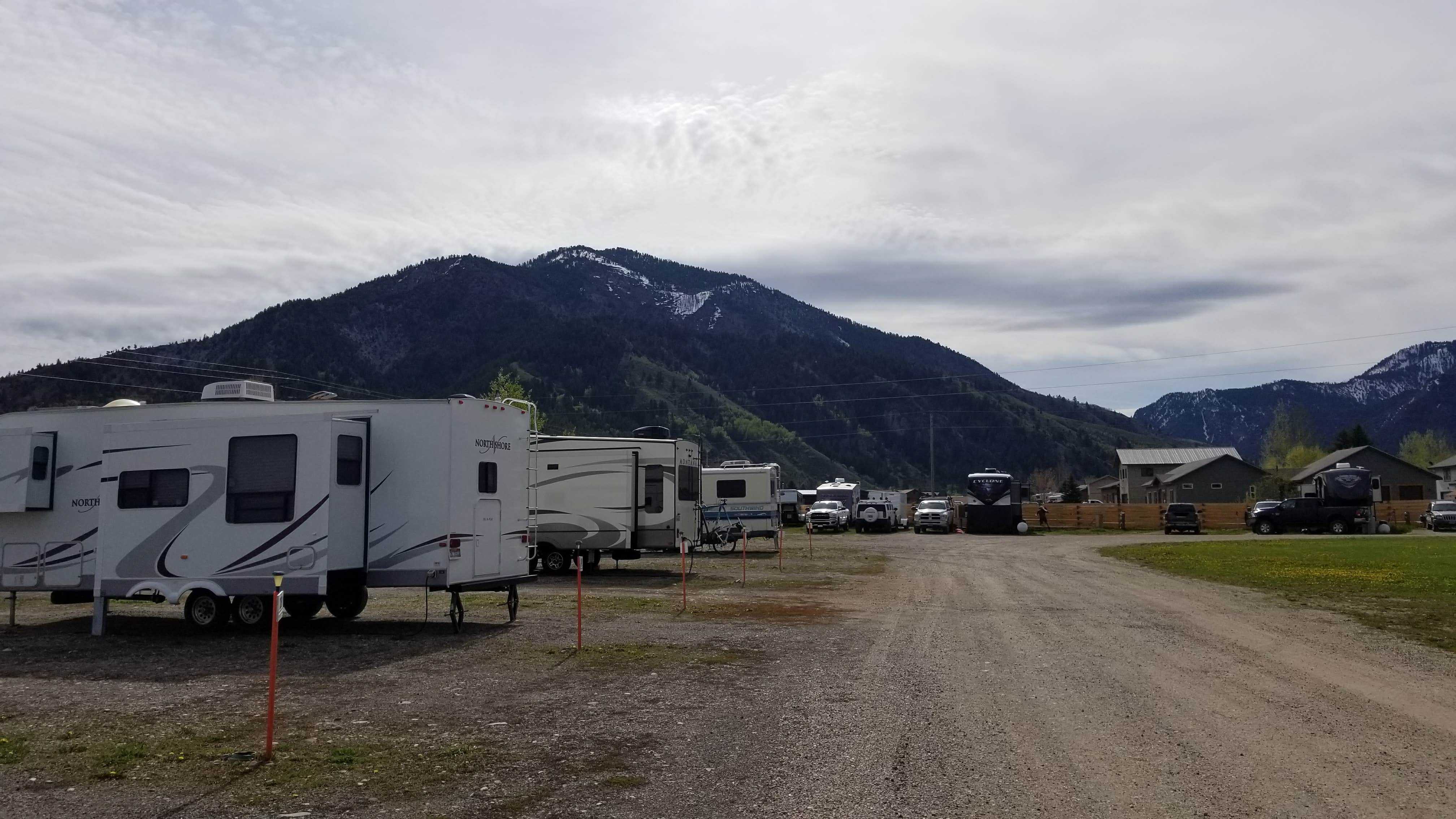 Sterling B.'s photo of rv camping at Greys River Cove RV Park near Driggs, ID