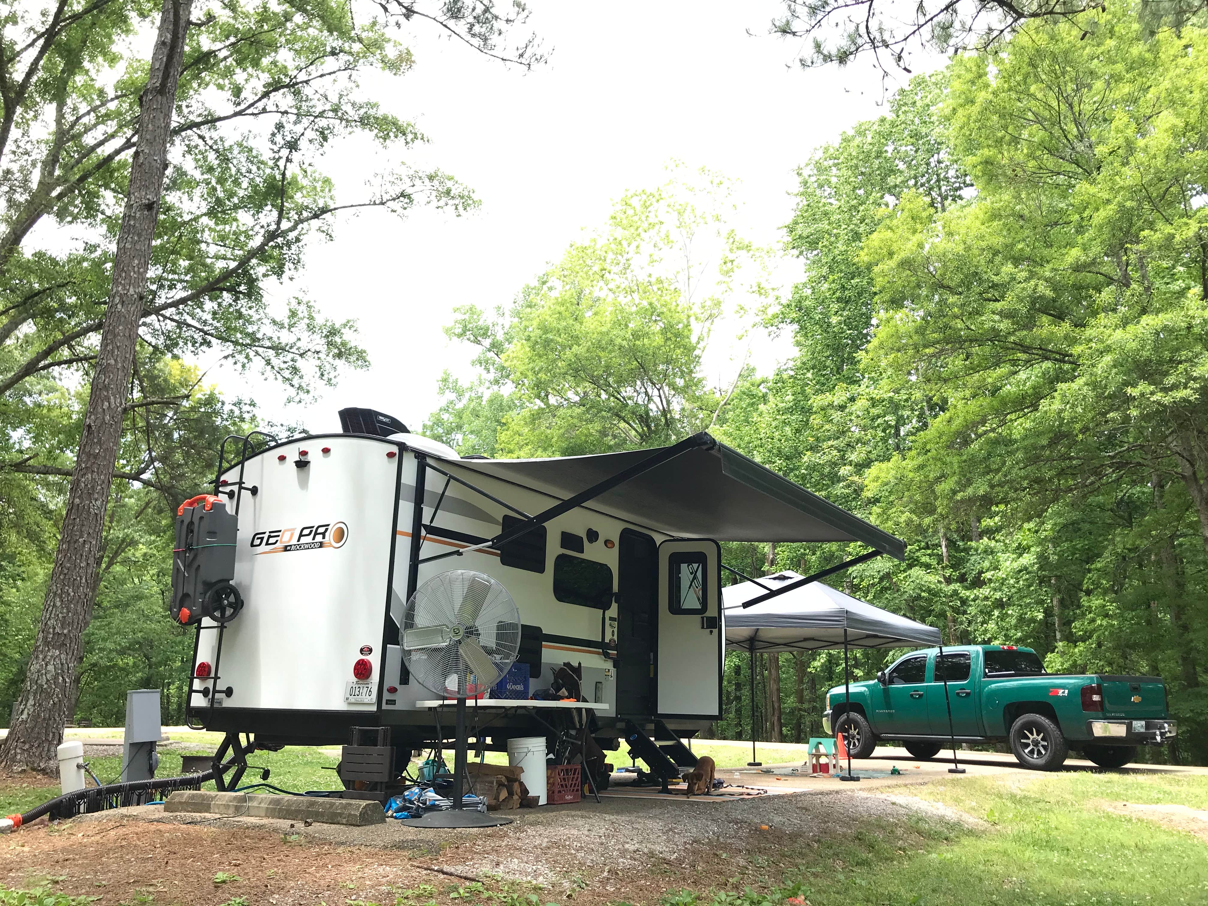 Ryan S.'s photo of rv camping at Tombigbee State Park Campground near Guntown, MS