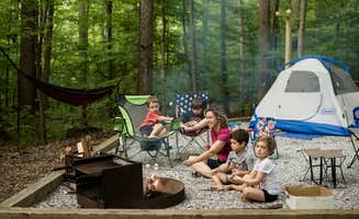Jennifer S.'s photo of tent camping at Patapsco Valley State Park-Hilton Area near Chevy Chase, MD