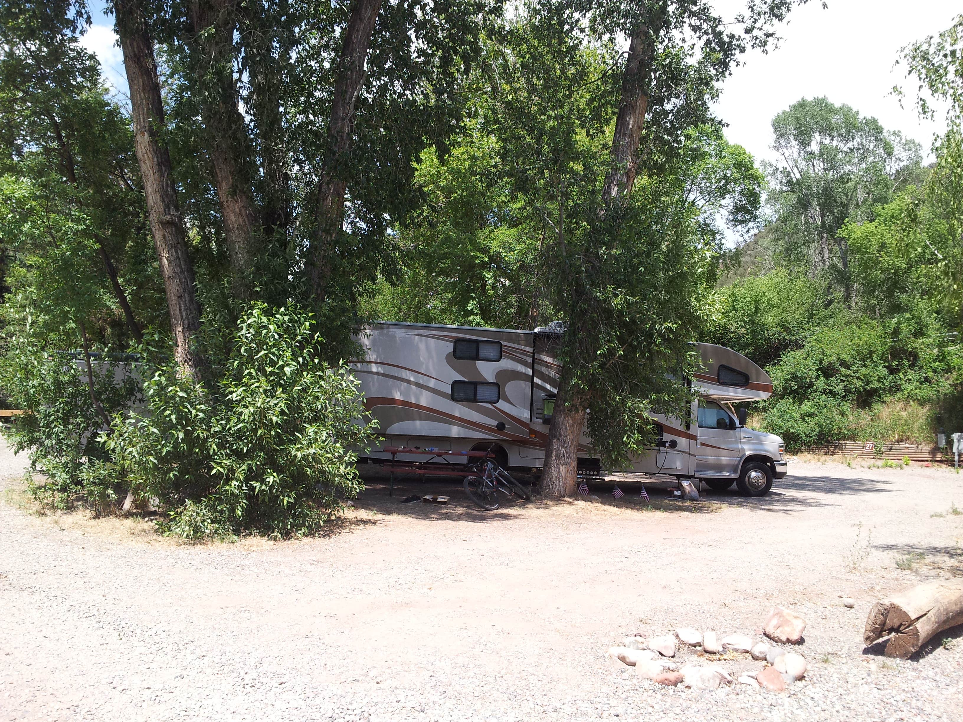 Christy C.'s photo of rv camping at Elk Creek Campground (rio Grande Nf) near Antonito, CO