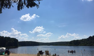 Camping near Private Lake Cabin w Deck/Grill, Fire Pit, WiFi!: Herrington Manor State Park, Oakland, Maryland