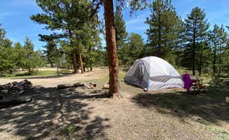 Fabio O.'s photo of tent camping at Winiger Ridge at Gross Reservoir near Evergreen, CO