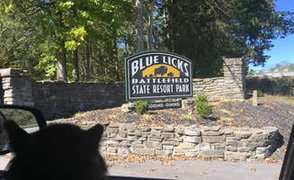 Shelly S.'s photo of camping with pets at Blue Licks Battlefield State Resort Park near Manchester, OH