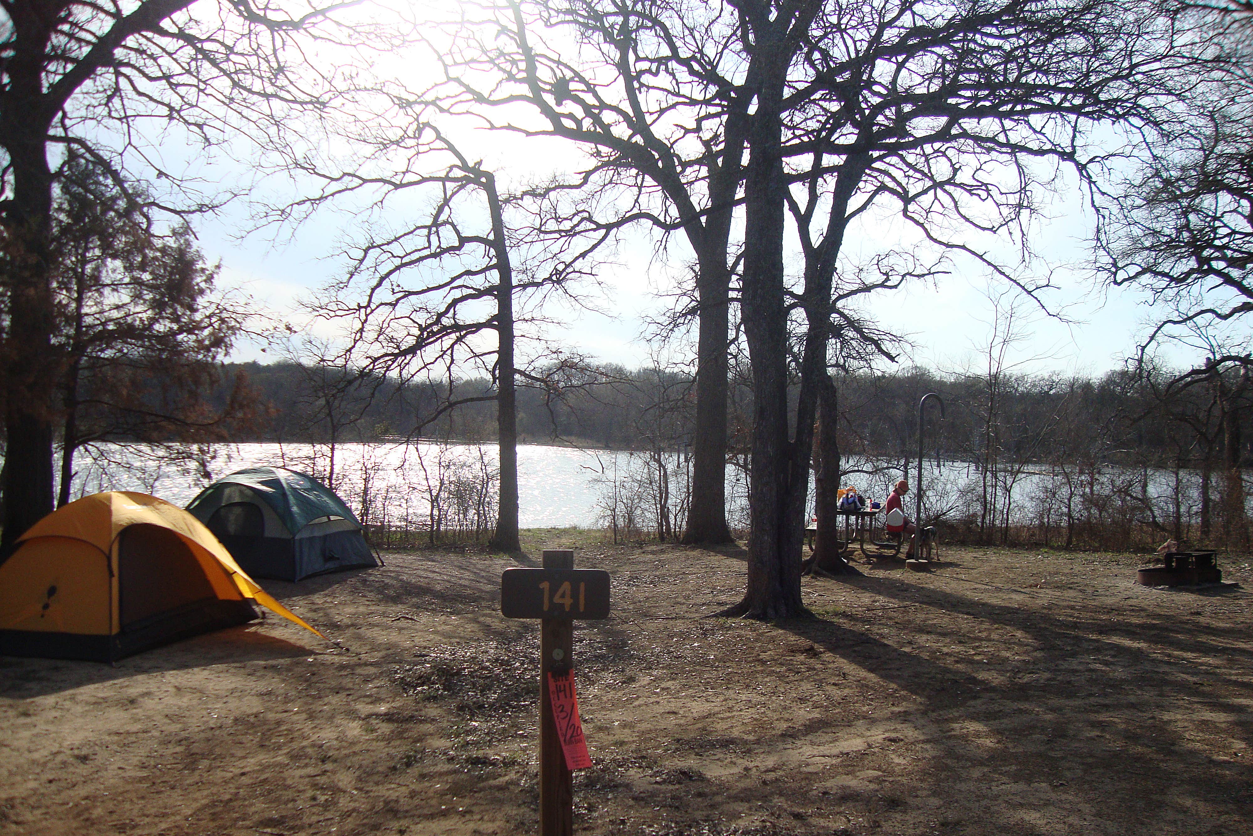 Gretchen N.'s photo at Isle du Bois Campsites — Ray Roberts Lake State Park near Krugerville, TX