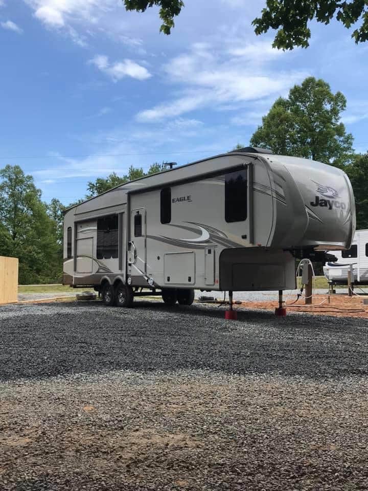Amber  W.'s photo of rv camping at Maple Ridge RV Park near Zirconia, NC