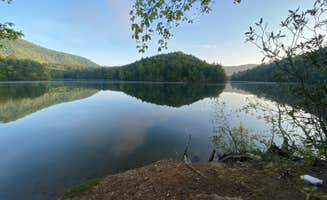 Andy S.'s photo of a dispersed camping area at Lake Santeetlah Dispersed near Great Smoky Mountains National Park