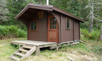 Camping near Hasselborg Creek Cabin: Young Lake (south) Cabin, Douglas, Alaska