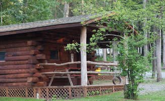 Jennifer S.'s photo of a cabin at Knoebels Campground near Pine Grove, PA