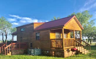 FallsTx76310 D.'s photo of a cabin at Yogi Bear's Jellystone Park Camp-Resort Wichita Falls near Bowie, TX
