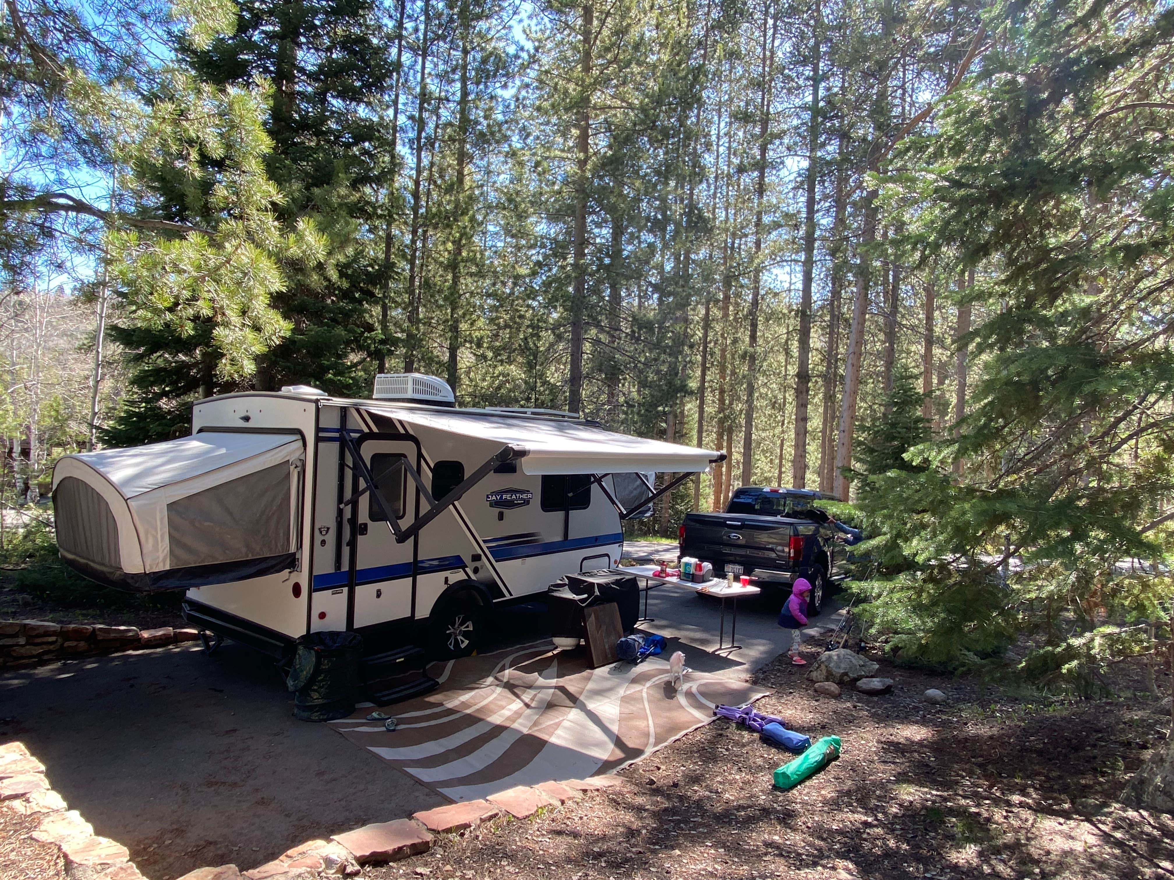 Preston G.'s photo of rv camping at Lodgepole Campground near Fruitland, UT