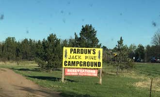 Camping near Boulder: Pardun’s Jack Pine Campground, Danbury, Wisconsin