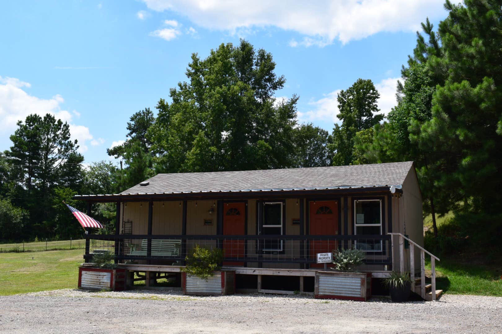Alex M.'s photo of a cabin at The Trails at Lavender Road near Lake O' The Pines