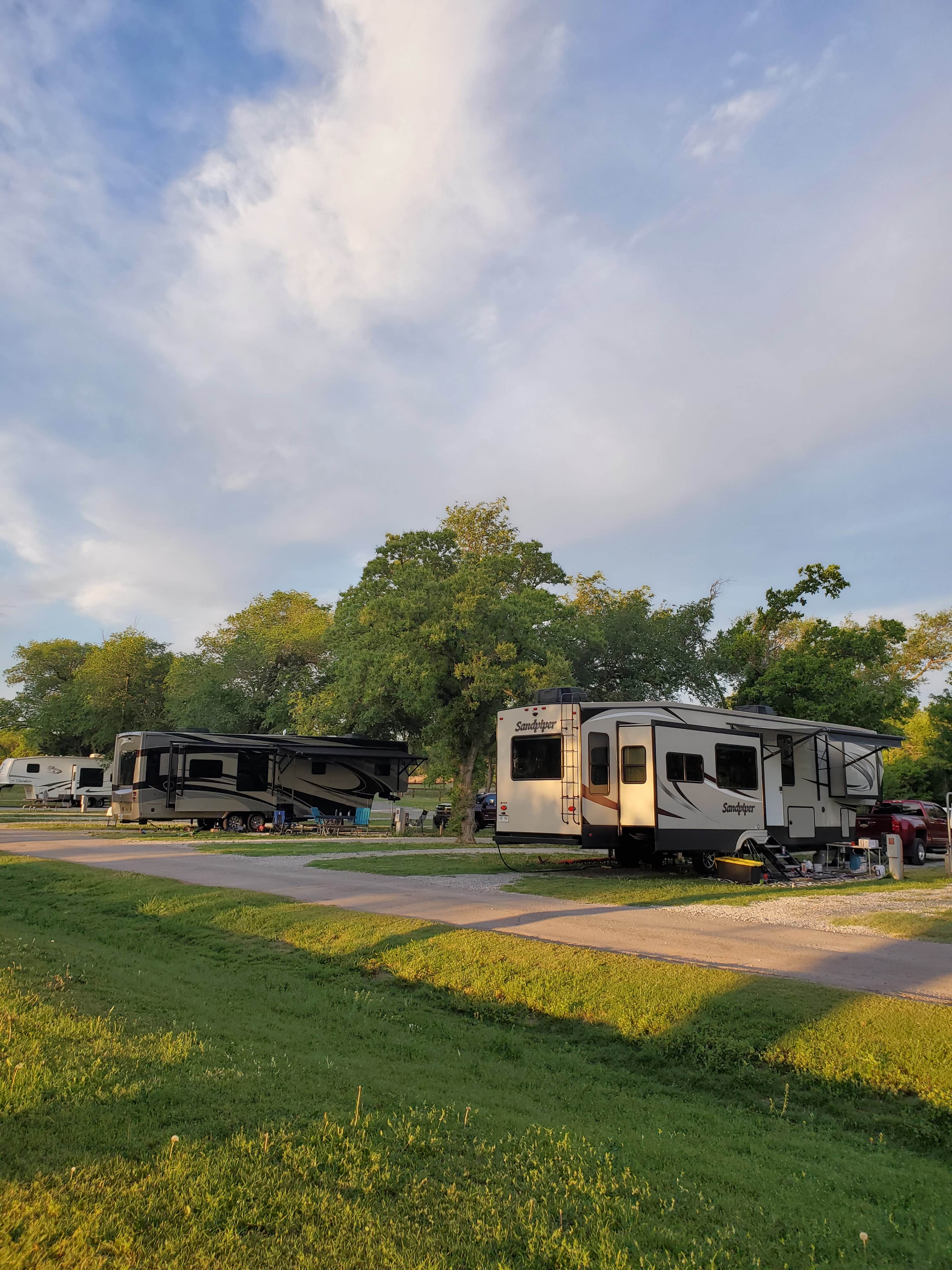 Bonnie A.'s photo of rv camping at Foss State Park Campground near Watonga, OK