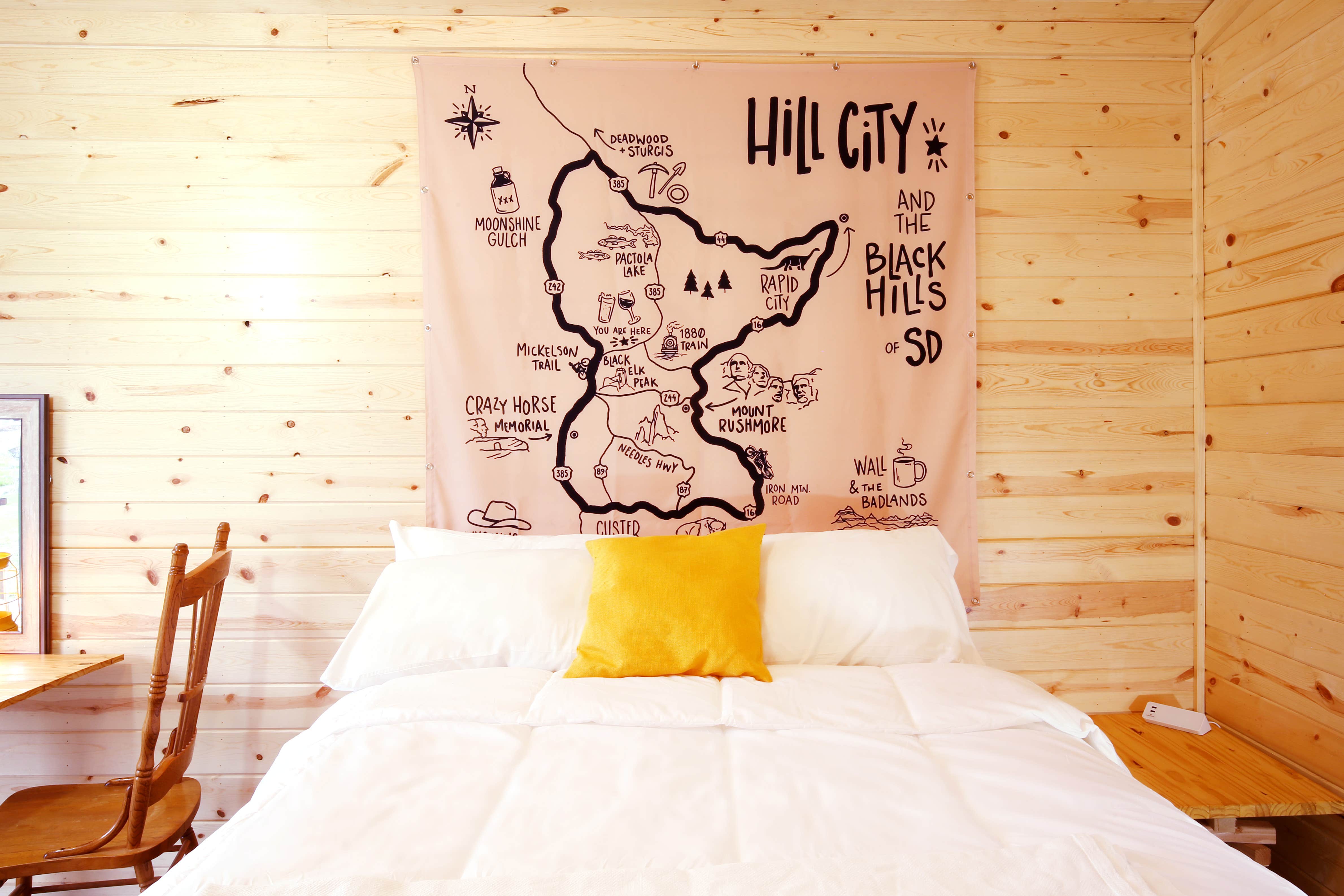 Firehouse C.'s photo of glamping accommodations at Firehouse Campground near Newcastle, WY