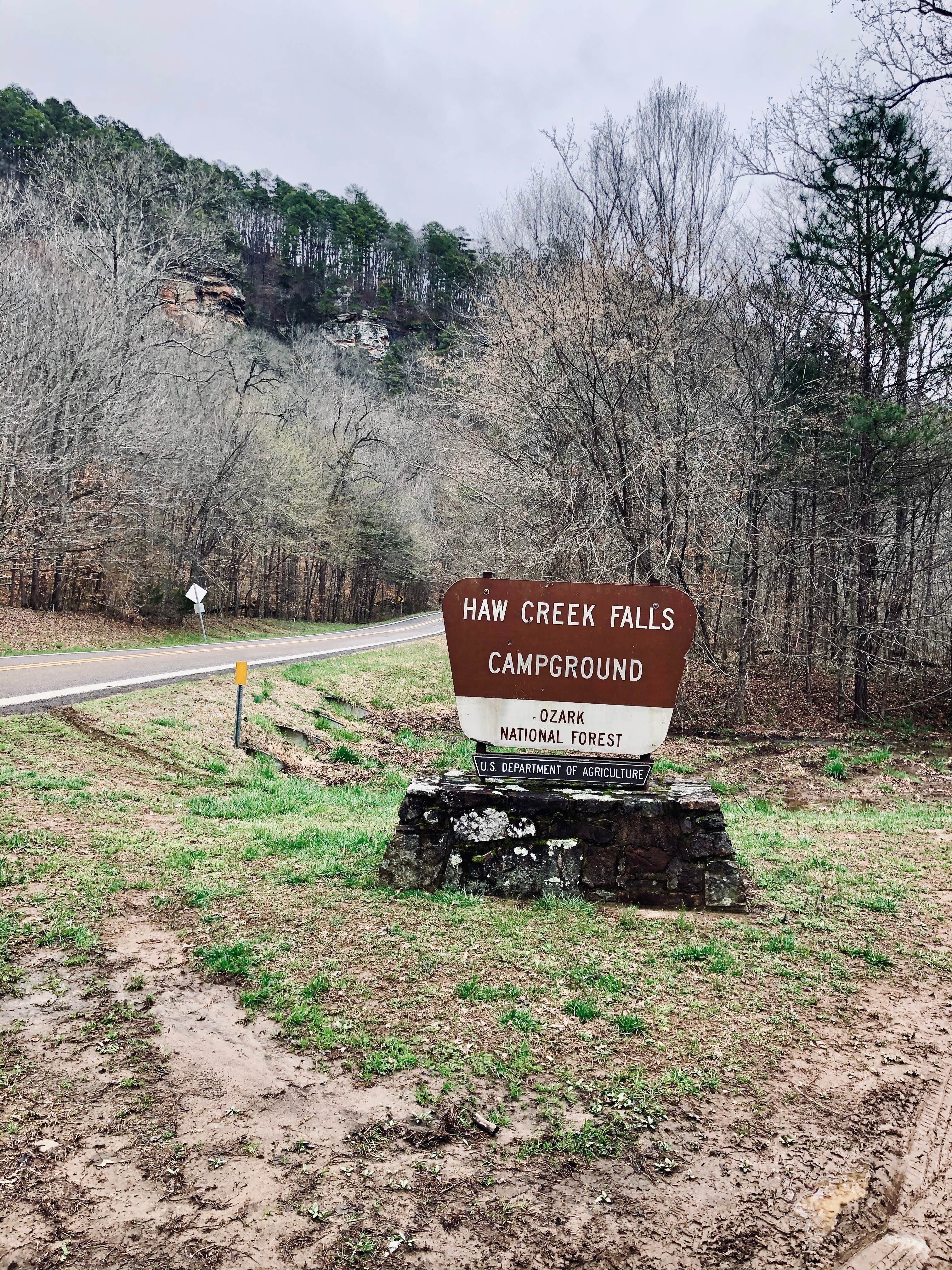 Camper submitted image from Haw Creek Falls Camping - 5