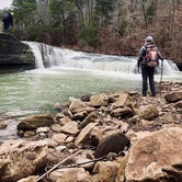 Review photo of Haw Creek Falls Camping by Lacee G., May 21, 2020
