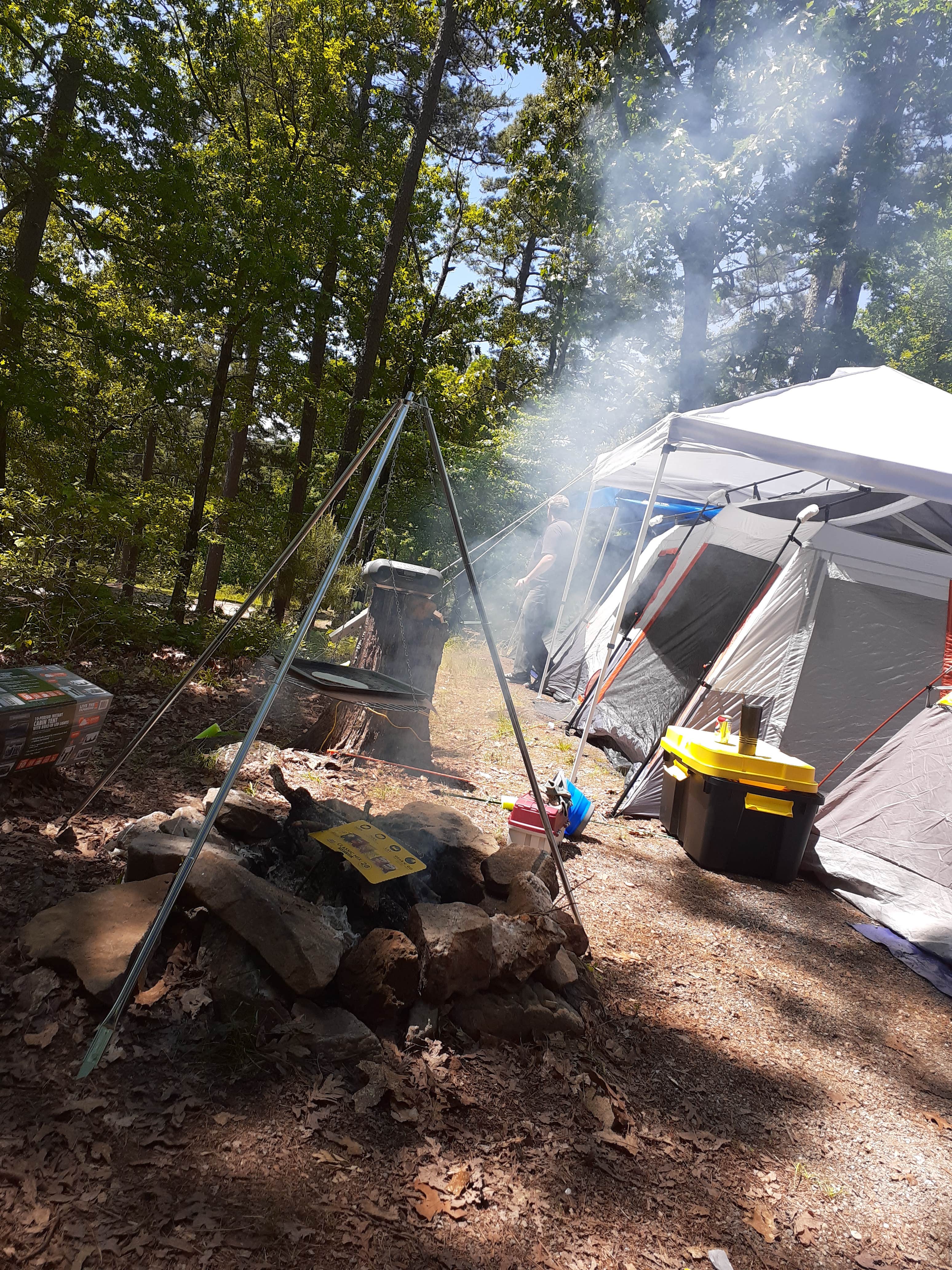 Peggy G.'s photo at Crystal Ridge RV Park at Ron Coleman Mine near Hot Springs National Park, AR
