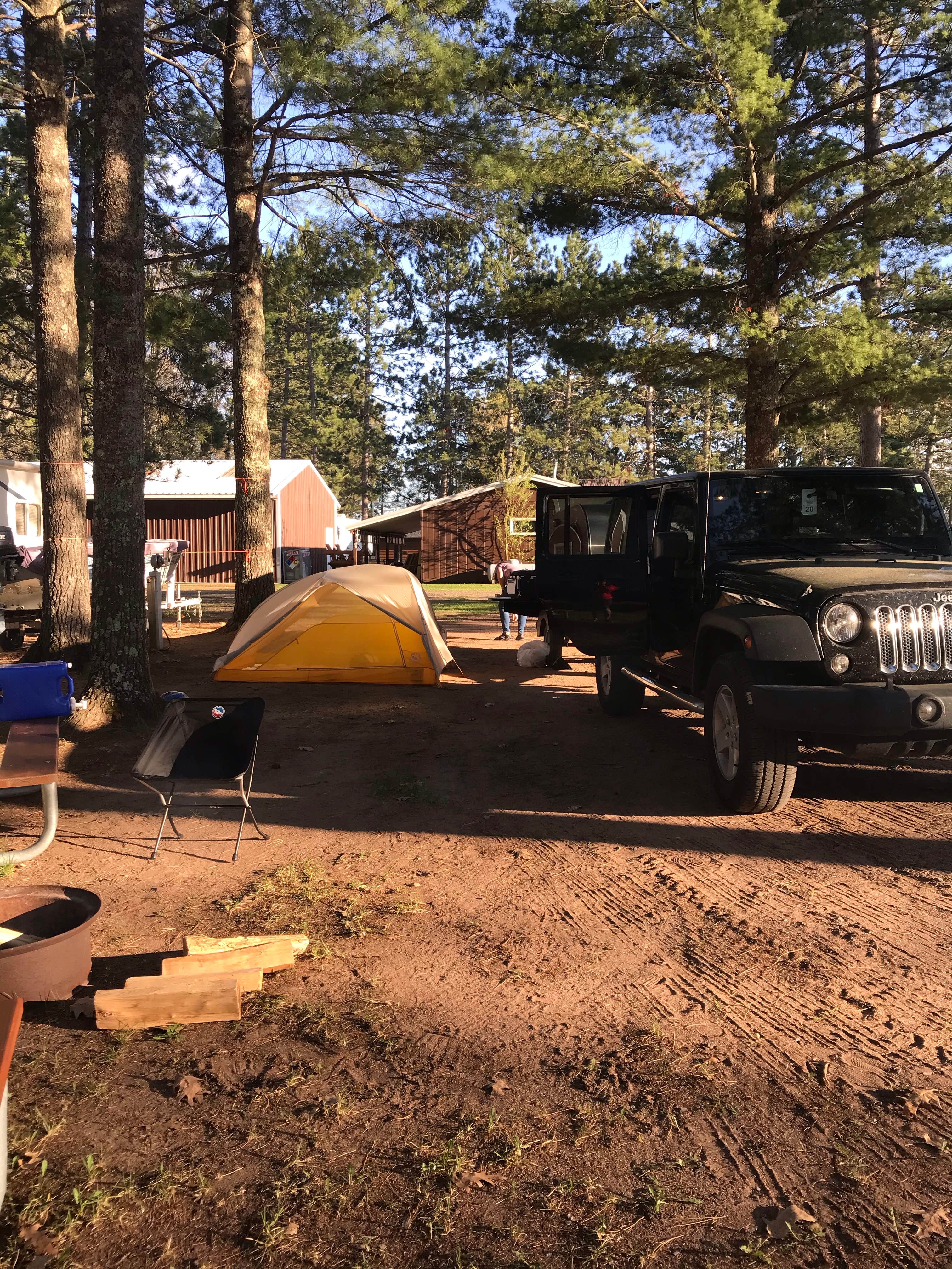 Angie G.'s photo at Top O’ the Morn Resort & Campground near South Range, WI