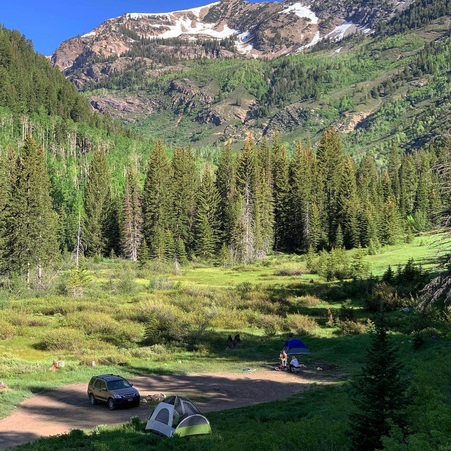 Preston B.'s photo of a dispersed camping area at Mineral Basin Dispersed near Midvale, UT