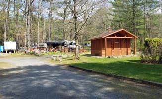 Nancy W.'s photo of glamping accommodations at King Phillip's Campground near Silver Bay, NY