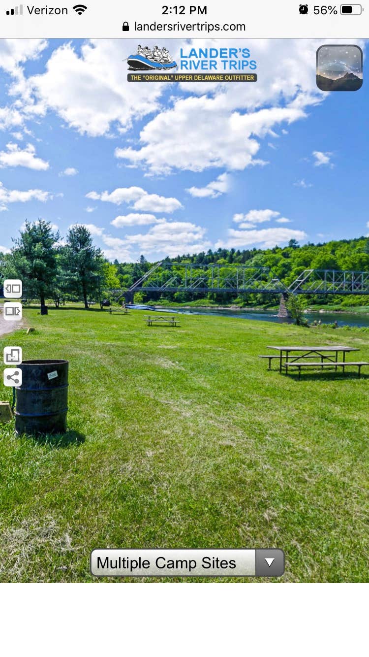 Camper-submitted photo at Skinners Falls Campground near Upper Delaware National Scenic and Recreation River