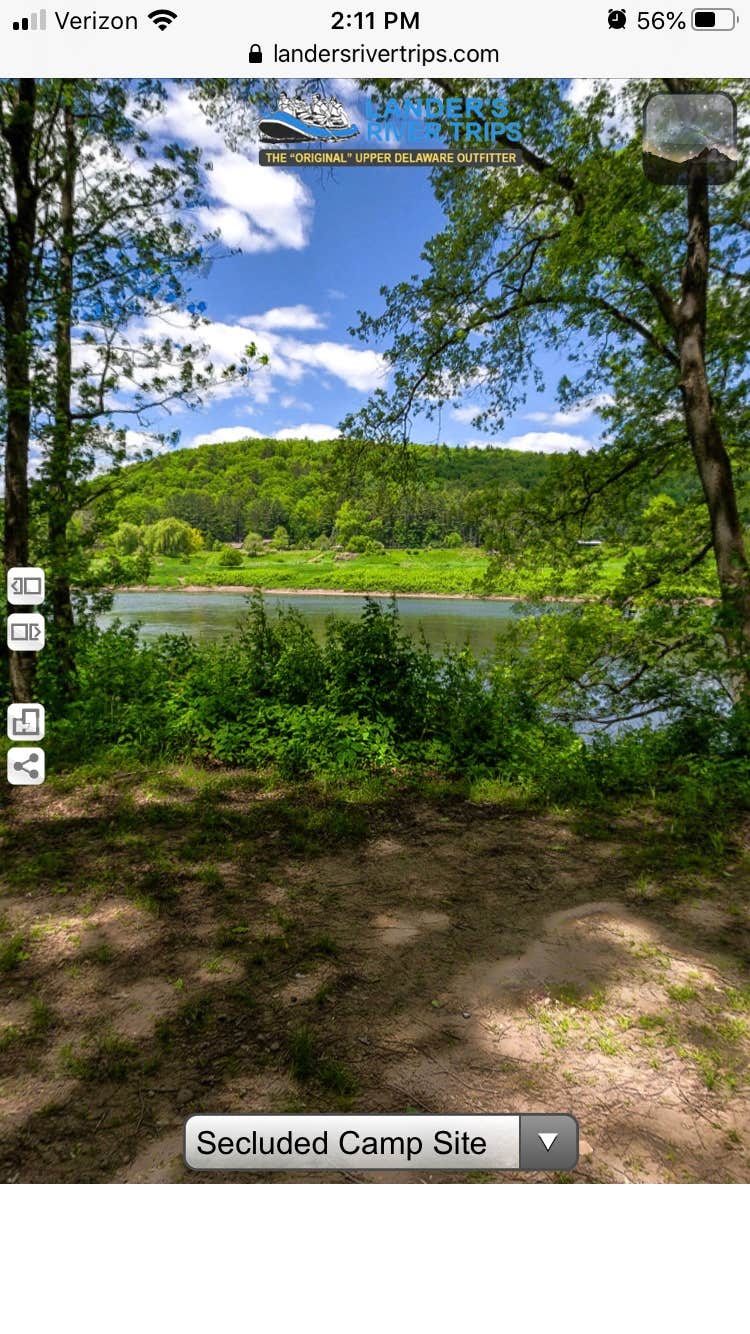 Camper-submitted photo at Skinners Falls Campground near Upper Delaware National Scenic and Recreation River
