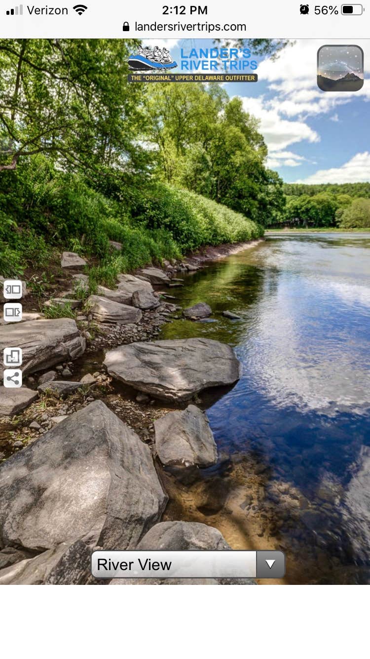 Camper-submitted photo at Skinners Falls Campground near Upper Delaware National Scenic and Recreation River