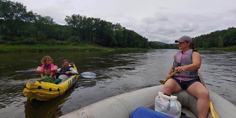 Camper submitted image from Skinners Falls Campground