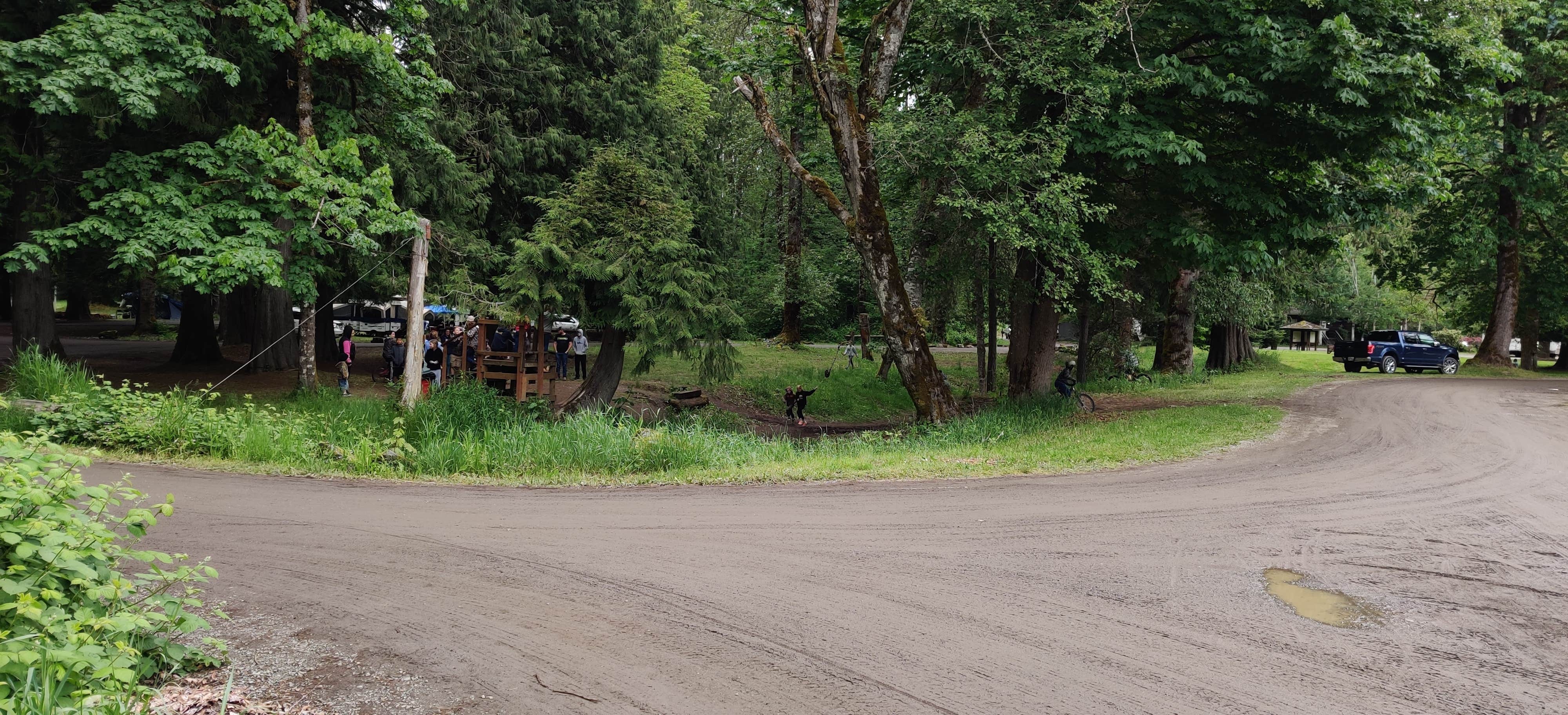 Camper-submitted photo at Cascade Peaks Family Camping near Packwood, WA