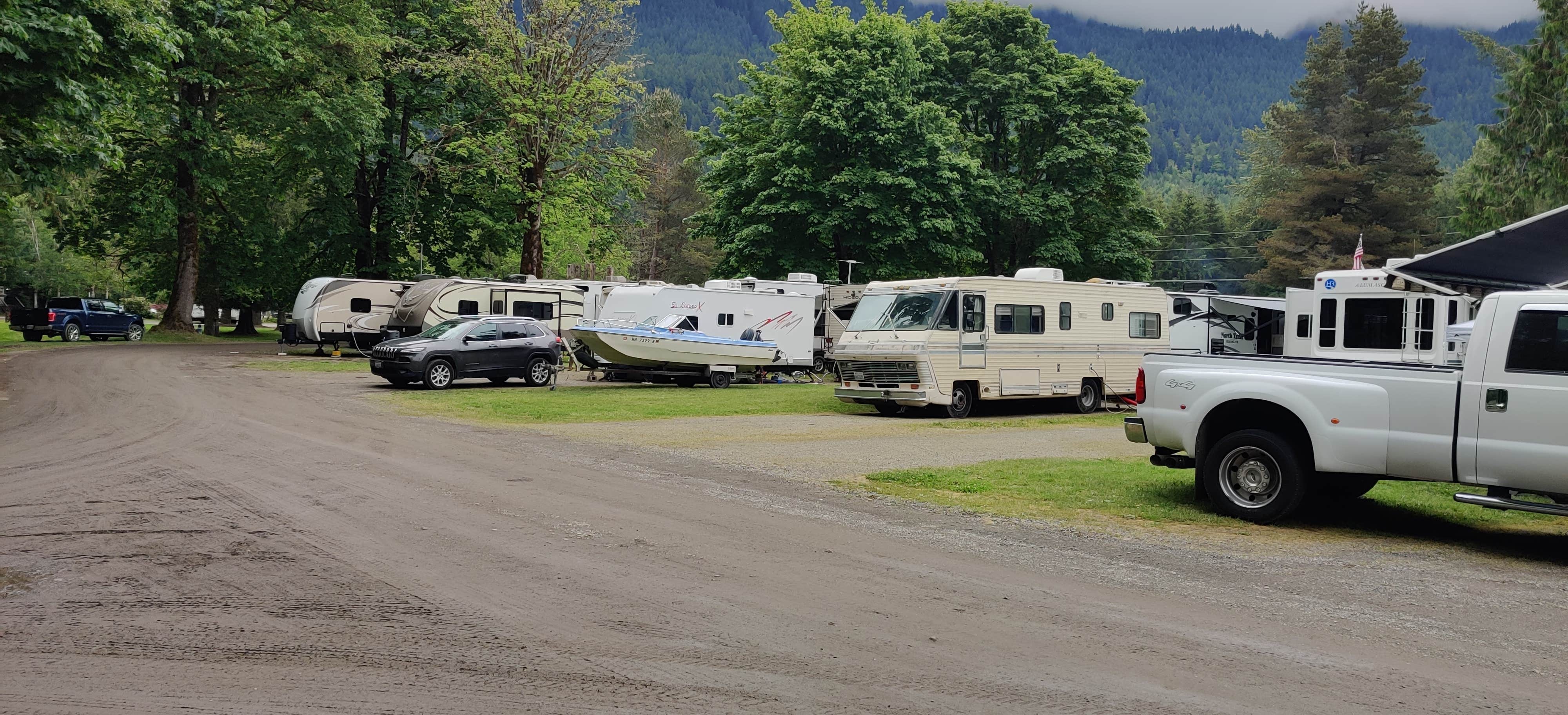 Rich M.'s photo of rv camping at Cascade Peaks Family Camping near Mount Rainier National Park