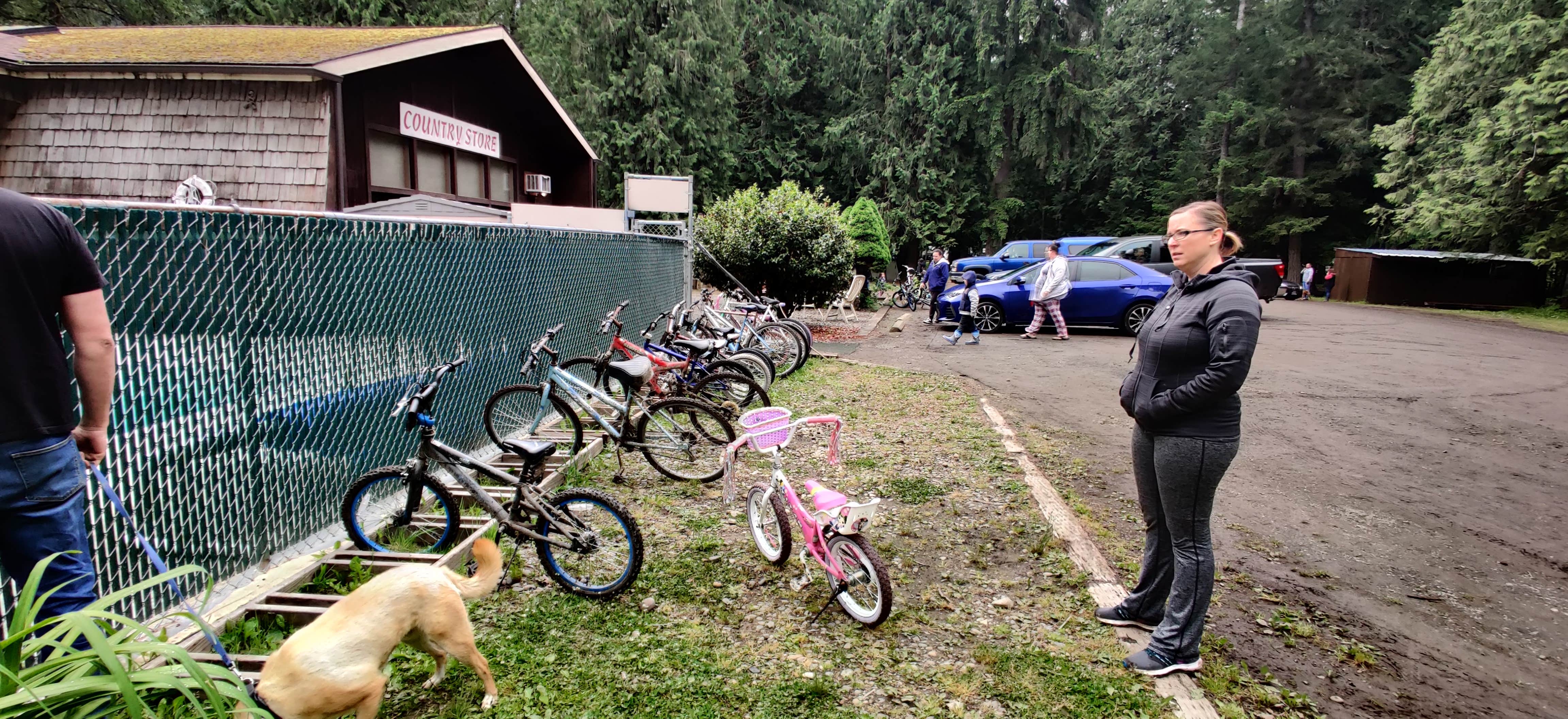 Rich M.'s photo of camping with pets at Cascade Peaks Family Camping near Randle, WA