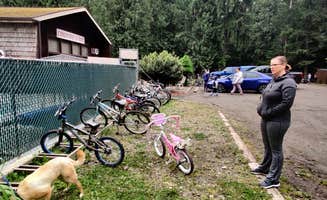 Rich M.'s photo of camping with pets at Cascade Peaks Family Camping near Randle, WA