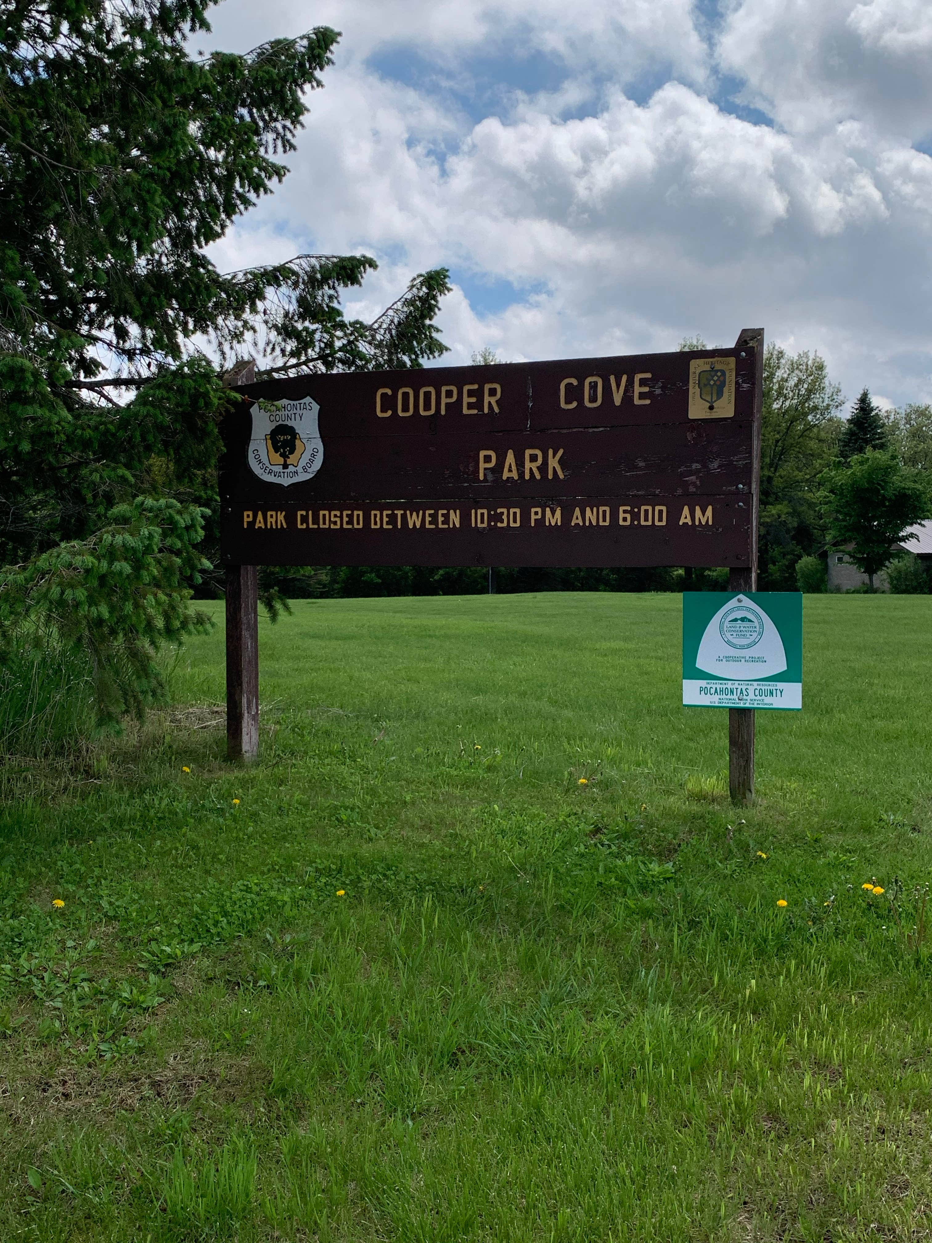 Camping near Joe Sheldon County Park: Coopers Cove Co Park, Rolfe, Iowa