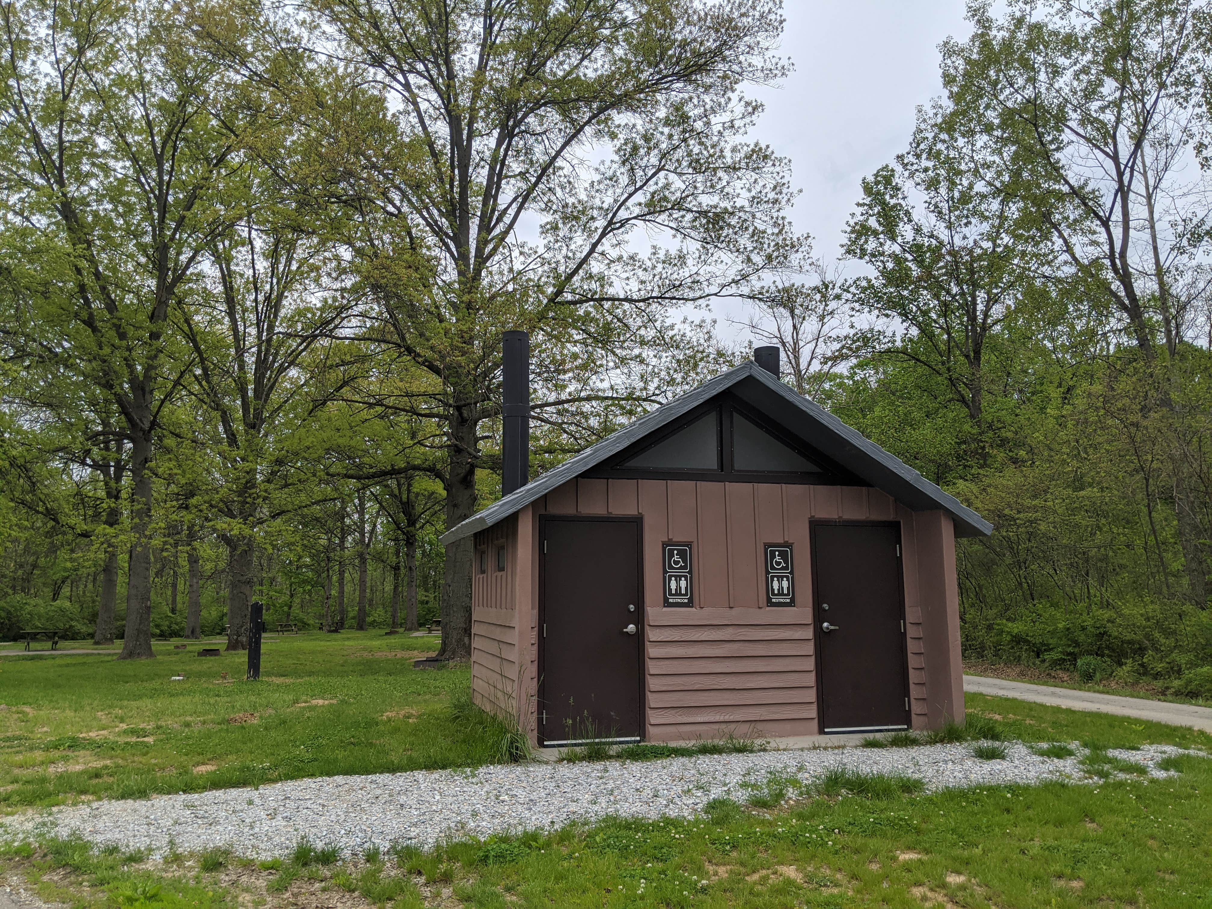 Brandie B.'s photo of glamping accommodations at Whitewater Memorial State Park Campground near Newport, KY