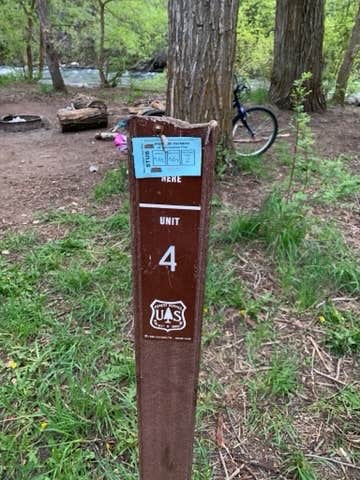 Camper-submitted photo at Wood Camp Campground (Ut) — Uinta Wasatch Cache National Forest near Logan, UT