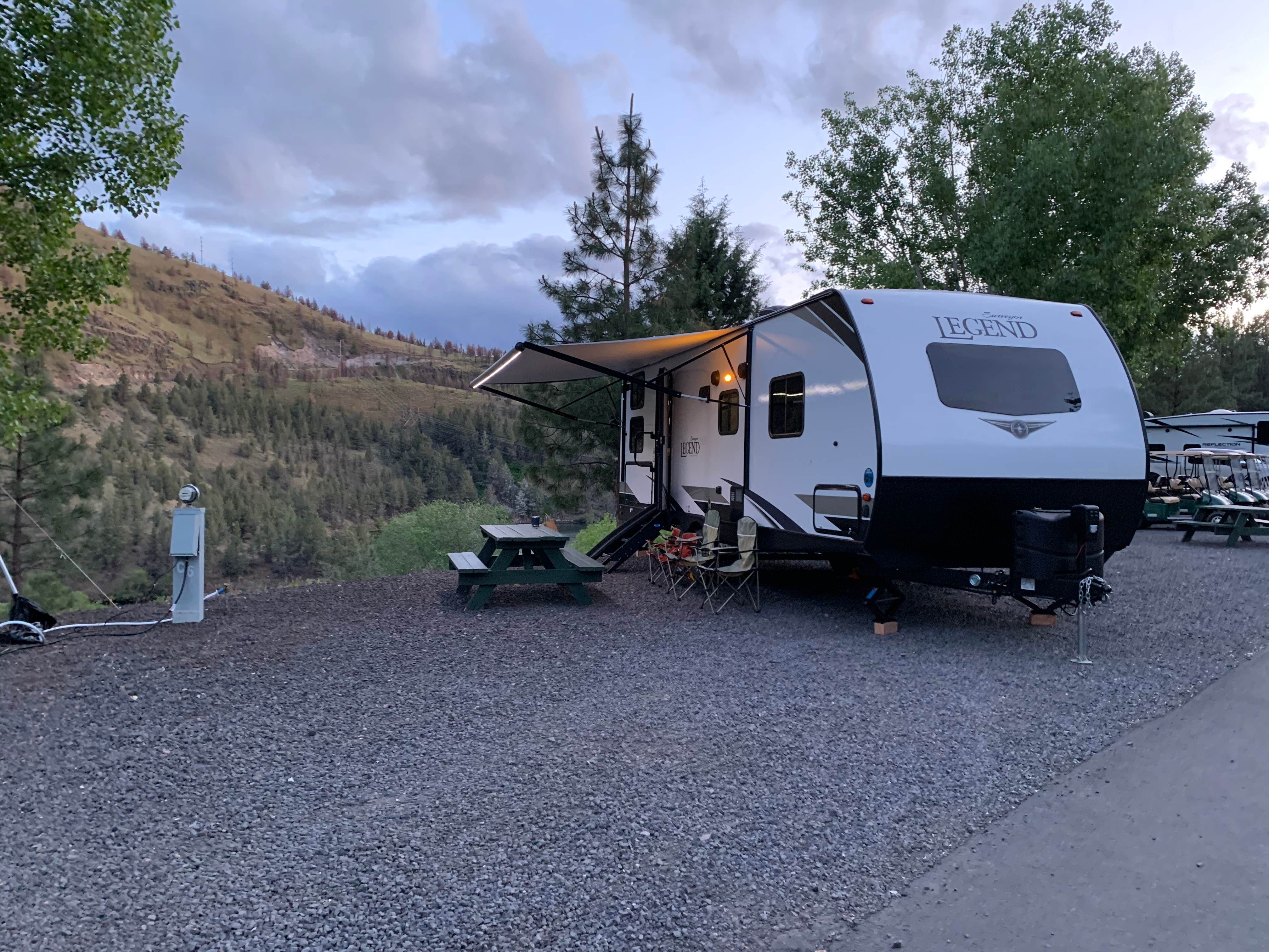 Josh H.'s photo of rv camping at Lake Simtustus RV Park near Culver, OR
