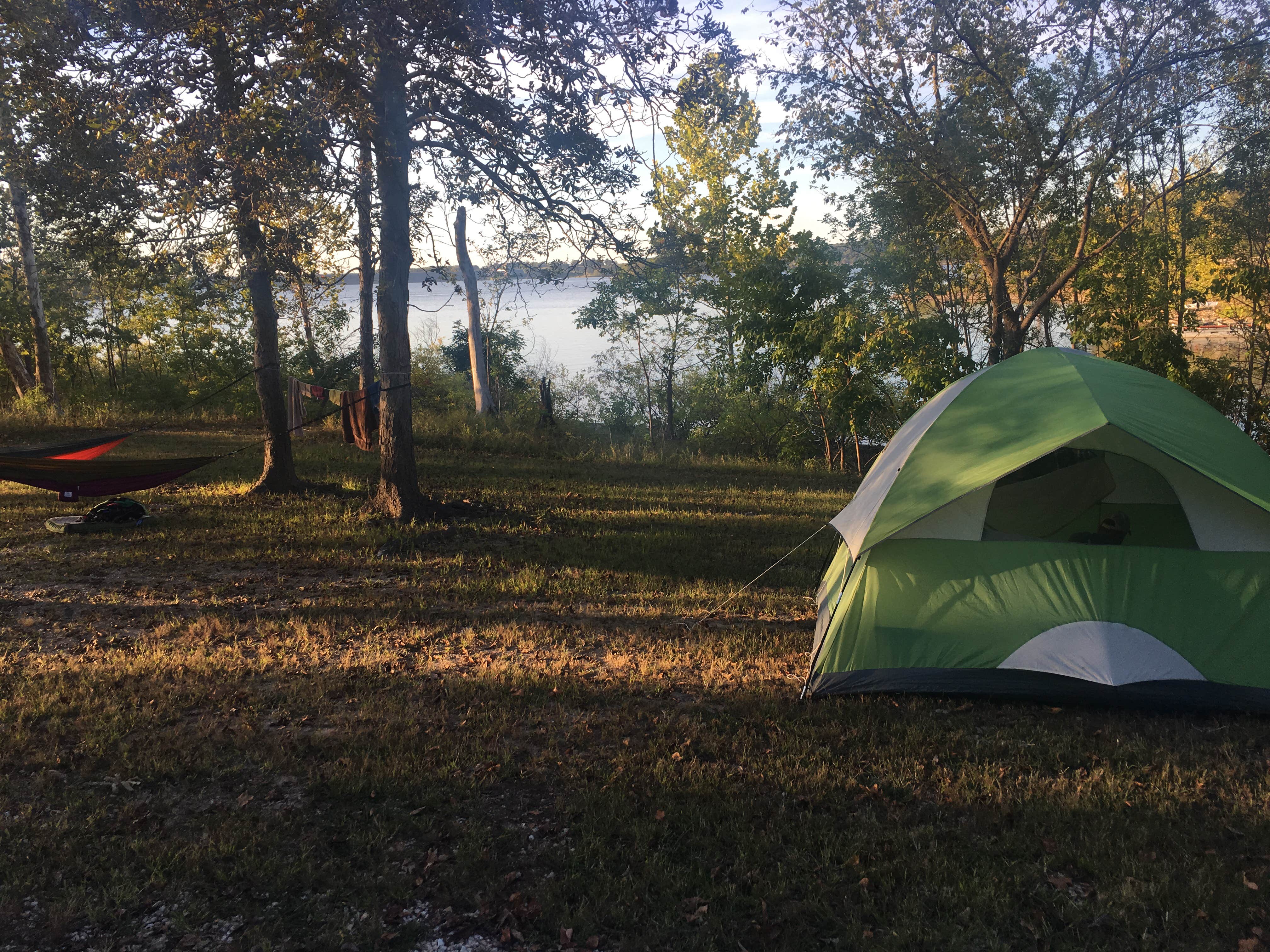 Camper-submitted photo at Hermitage Area Campground — Pomme de Terre State Park near Pittsburg, MO