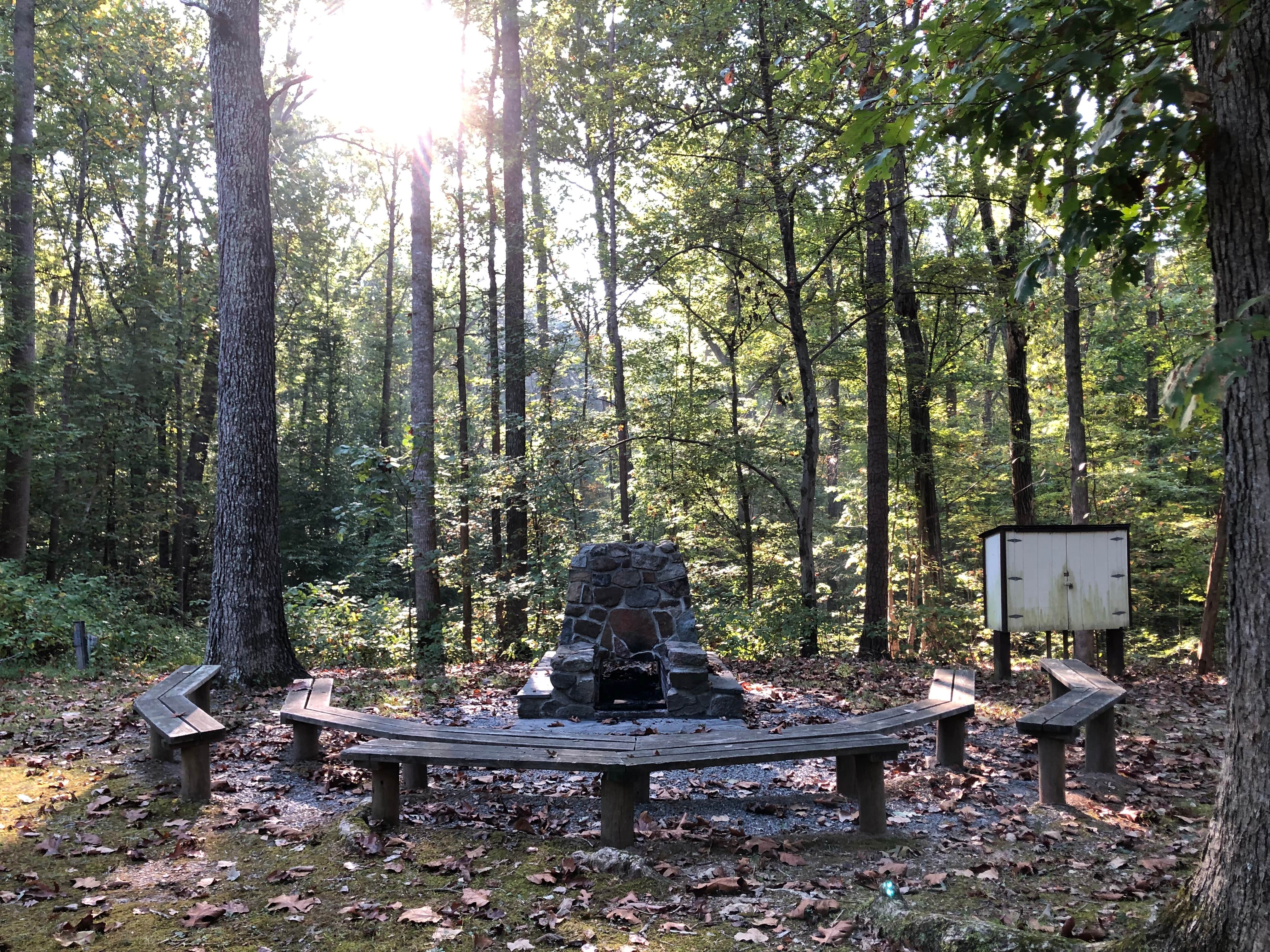 RL's photo at Bear Creek Lake State Park Campground near Maidens, VA