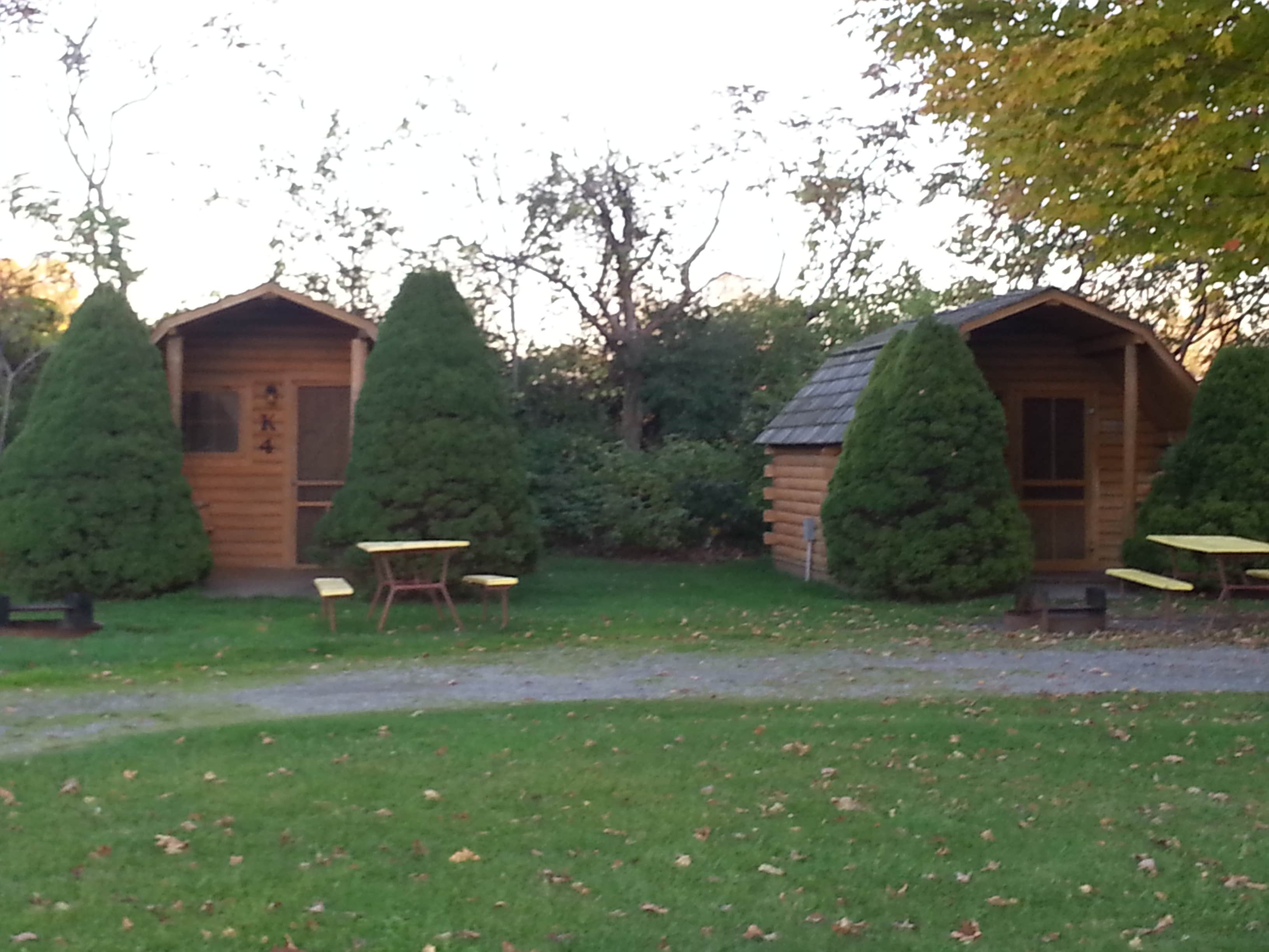 Nancy W.'s photo of glamping accommodations at Cooperstown KOA near Woodgate, NY