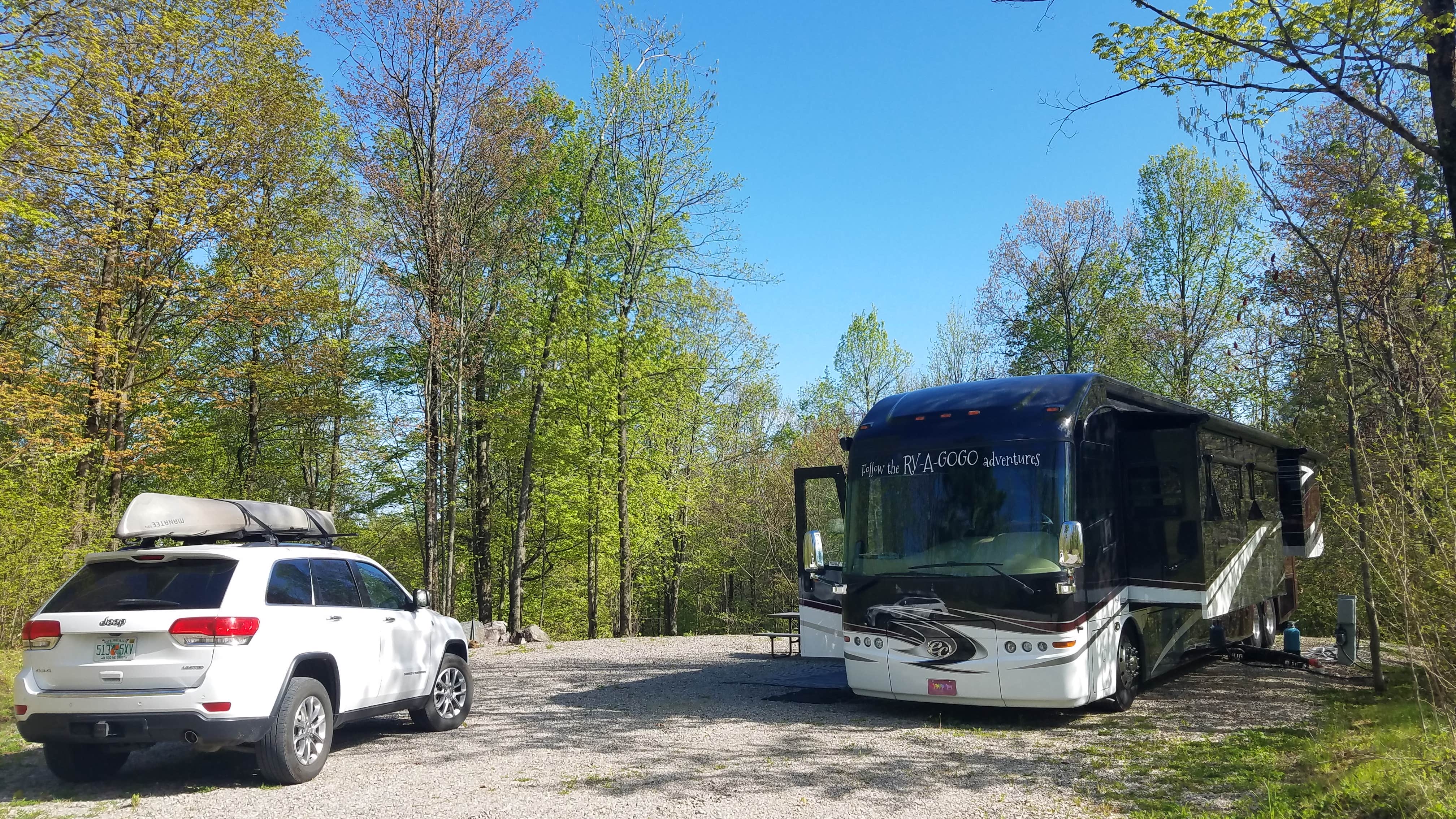 Nancy W.'s photo of rv camping at Moose Hillock Camping Resorts near Gansevoort, NY