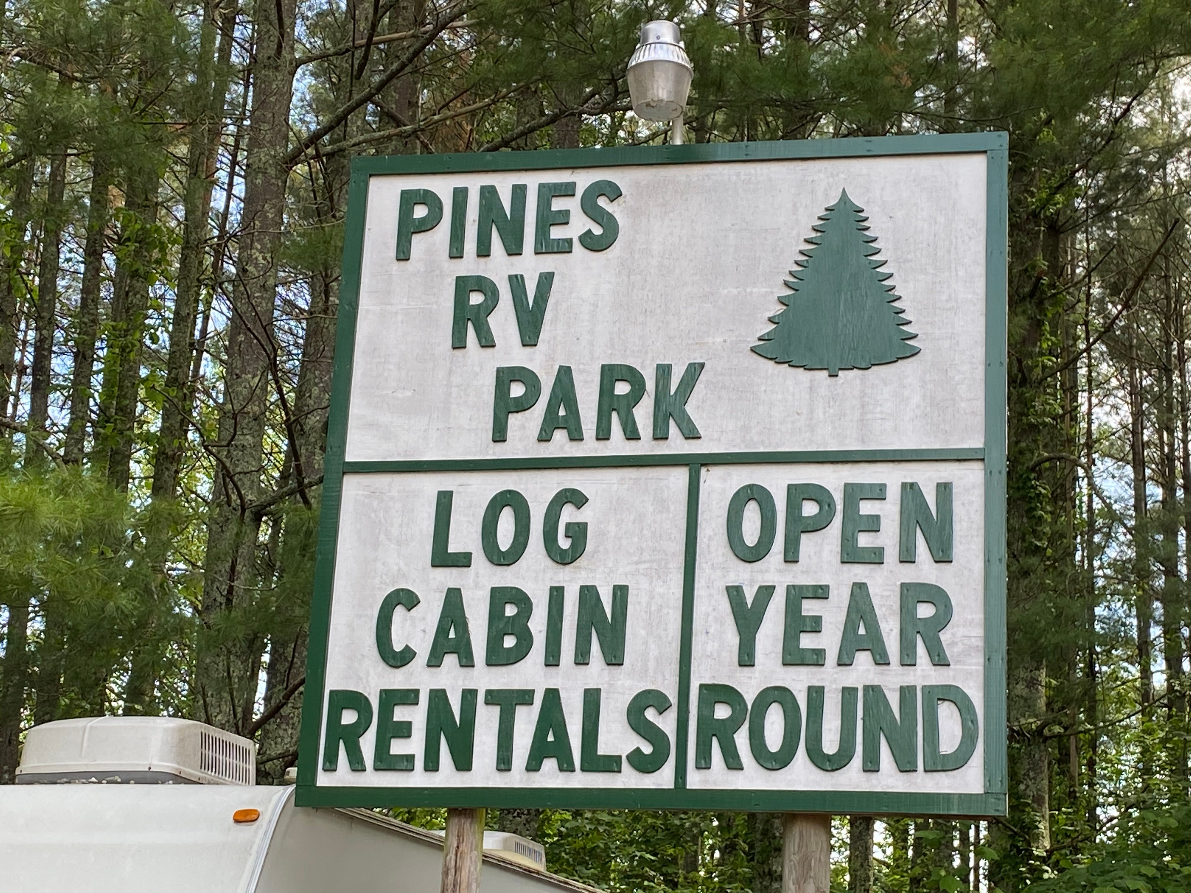 Camper submitted image from Pines RV Park and Cabins - 2