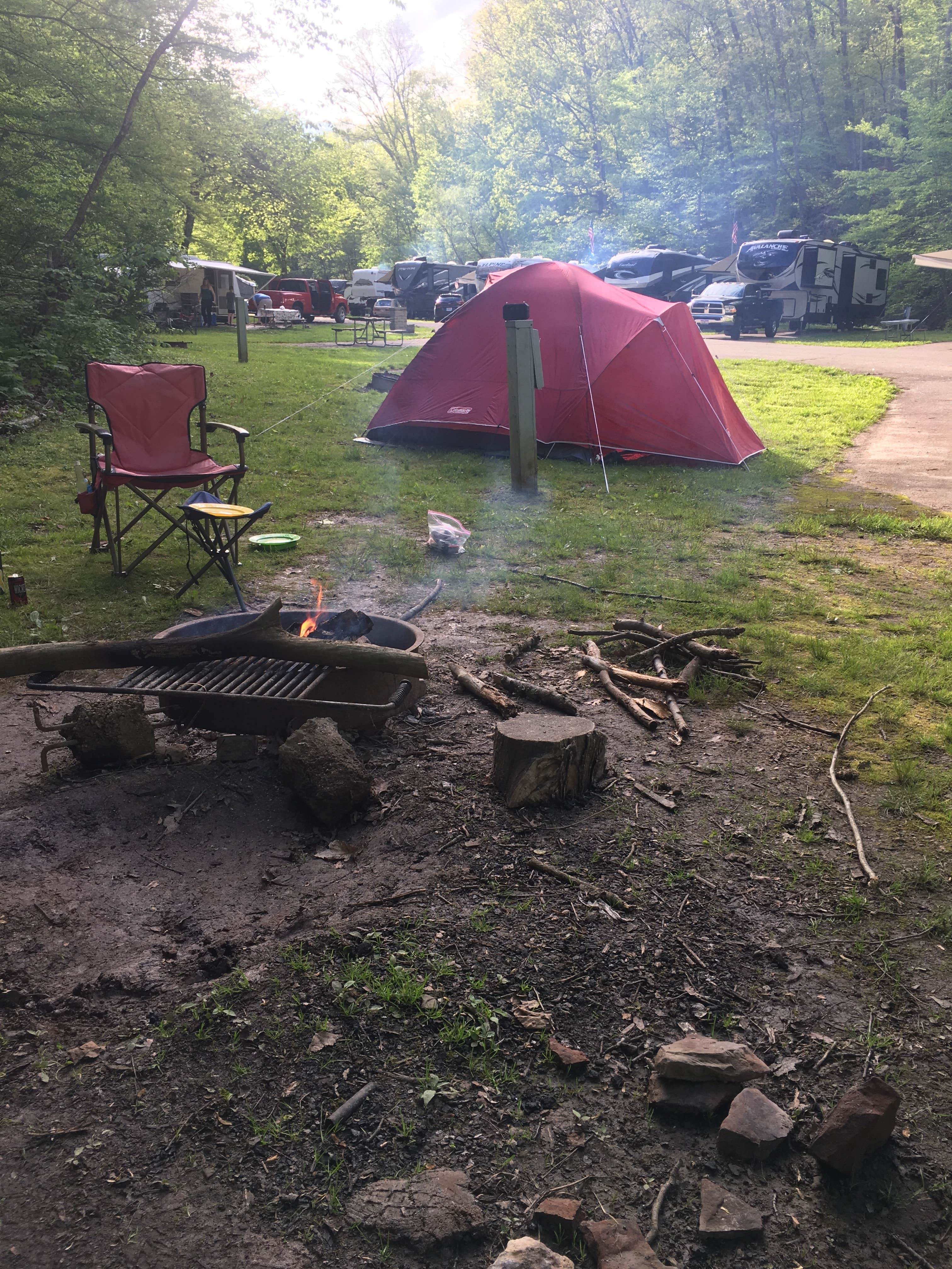Beth Ann W.'s photo at Tar Hollow State Park Campground near Chillicothe, OH