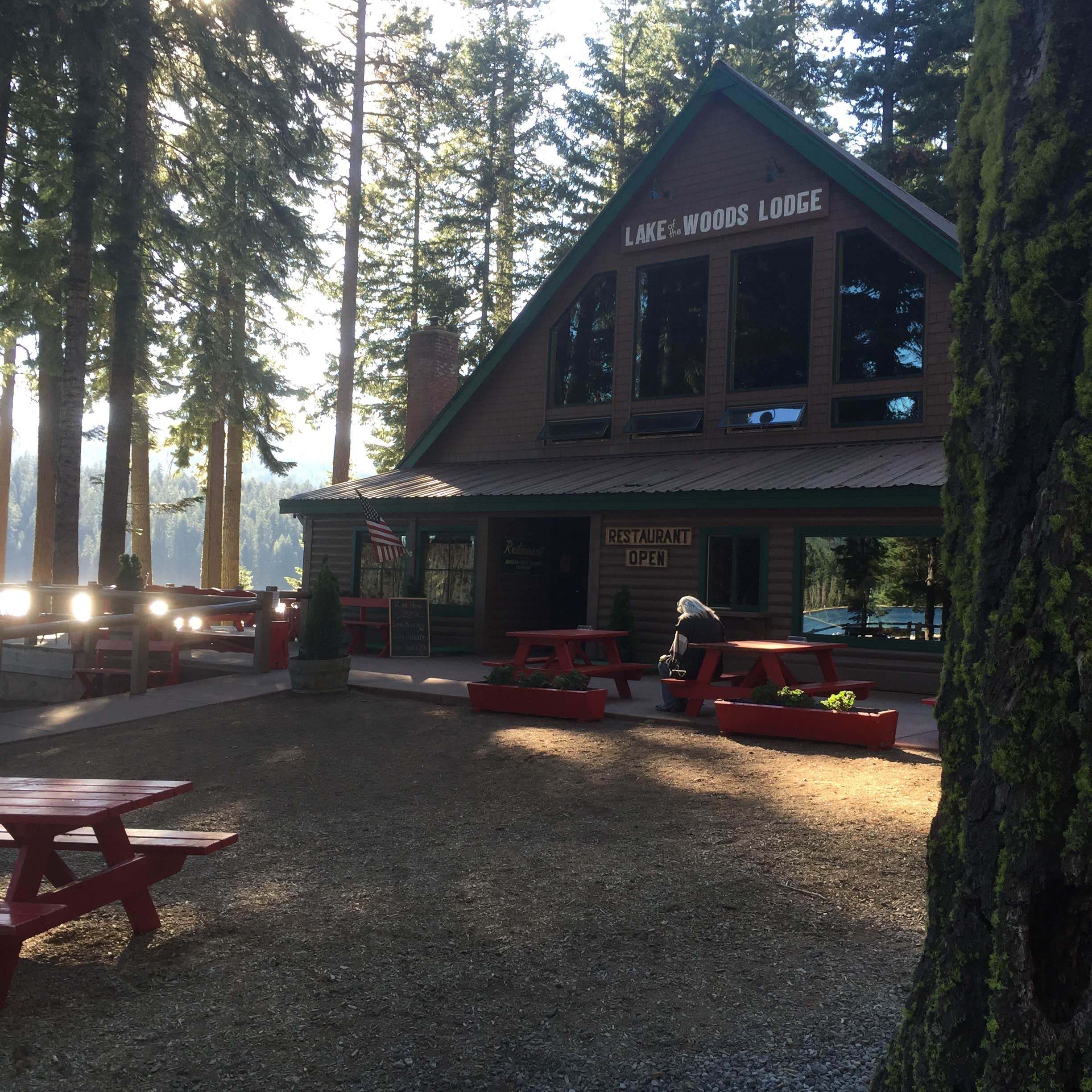 Carter B.'s photo of a cabin at Lake of The Woods Resort near White City, OR