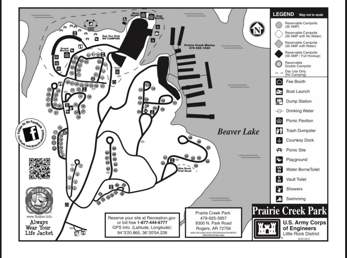 Camper submitted image from COE Beaver Lake Prairie Creek Campground - 4