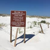 Review photo of Henderson Beach State Park Campground by Asher K., October 1, 2017