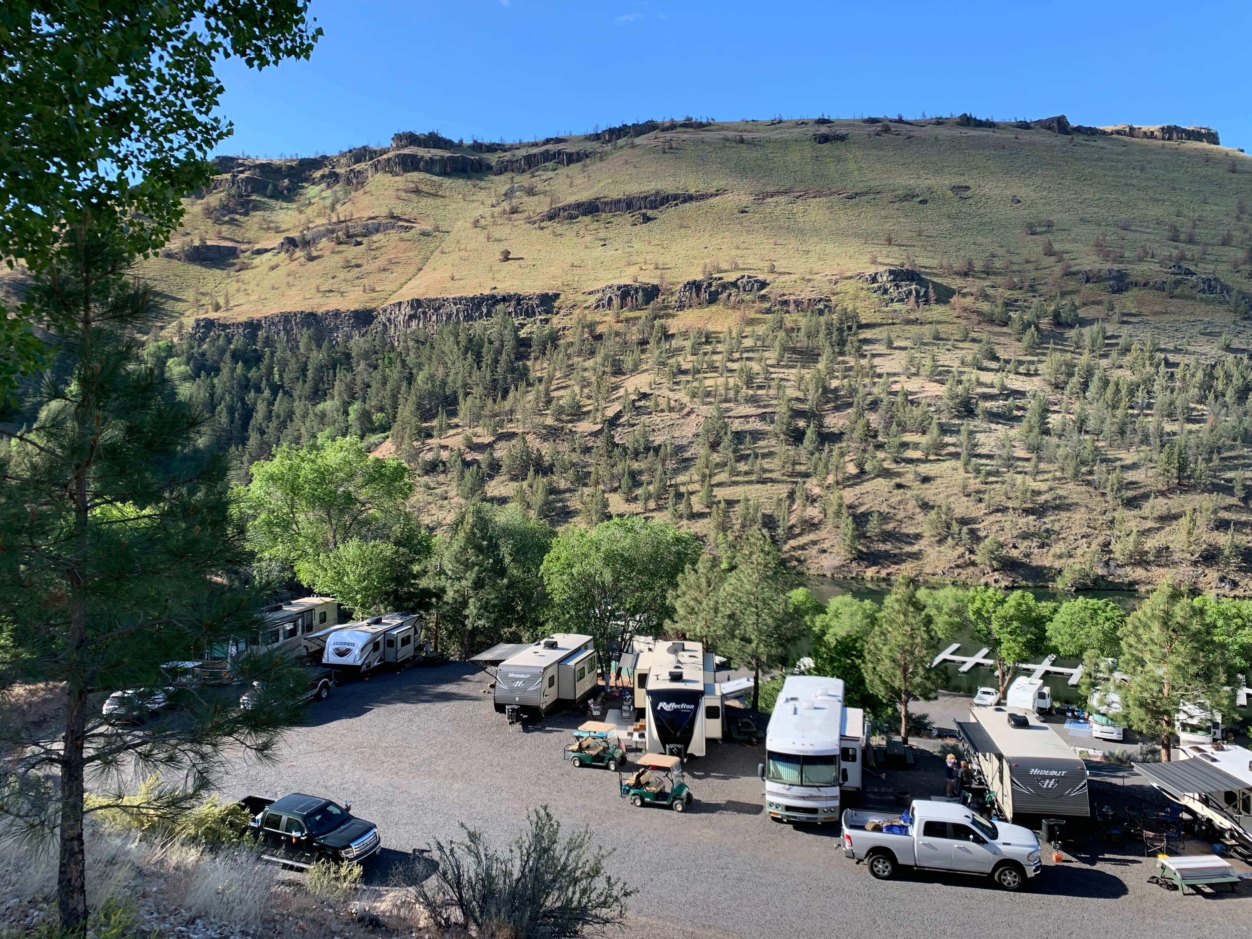 Camper-submitted photo at Lake Simtustus RV Park near Terrebonne, OR