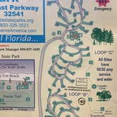 Review photo of Henderson Beach State Park Campground by Asher K., October 1, 2017