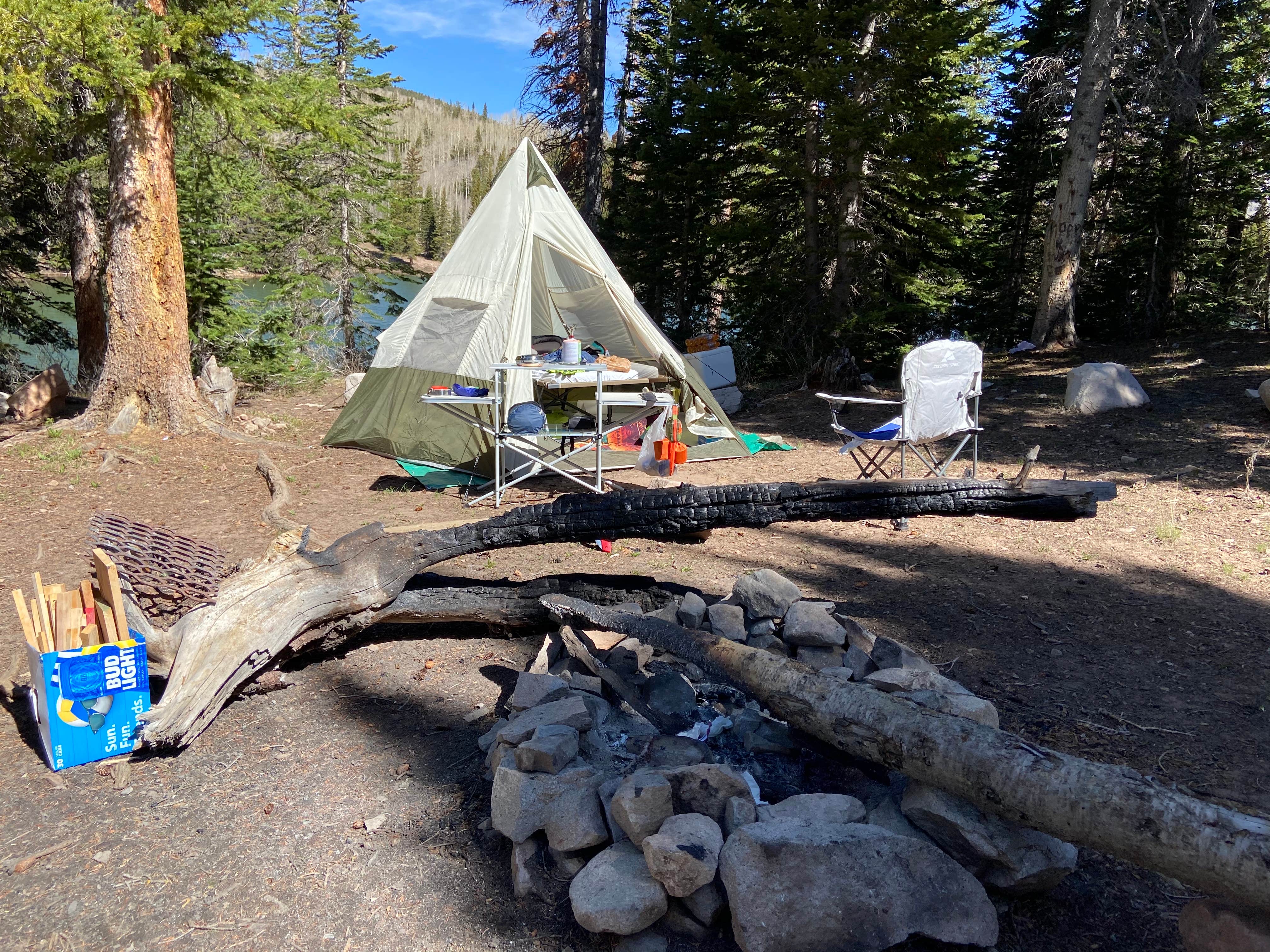 Ed W.'s photo at Geyser Pass Yurt near La Sal, UT